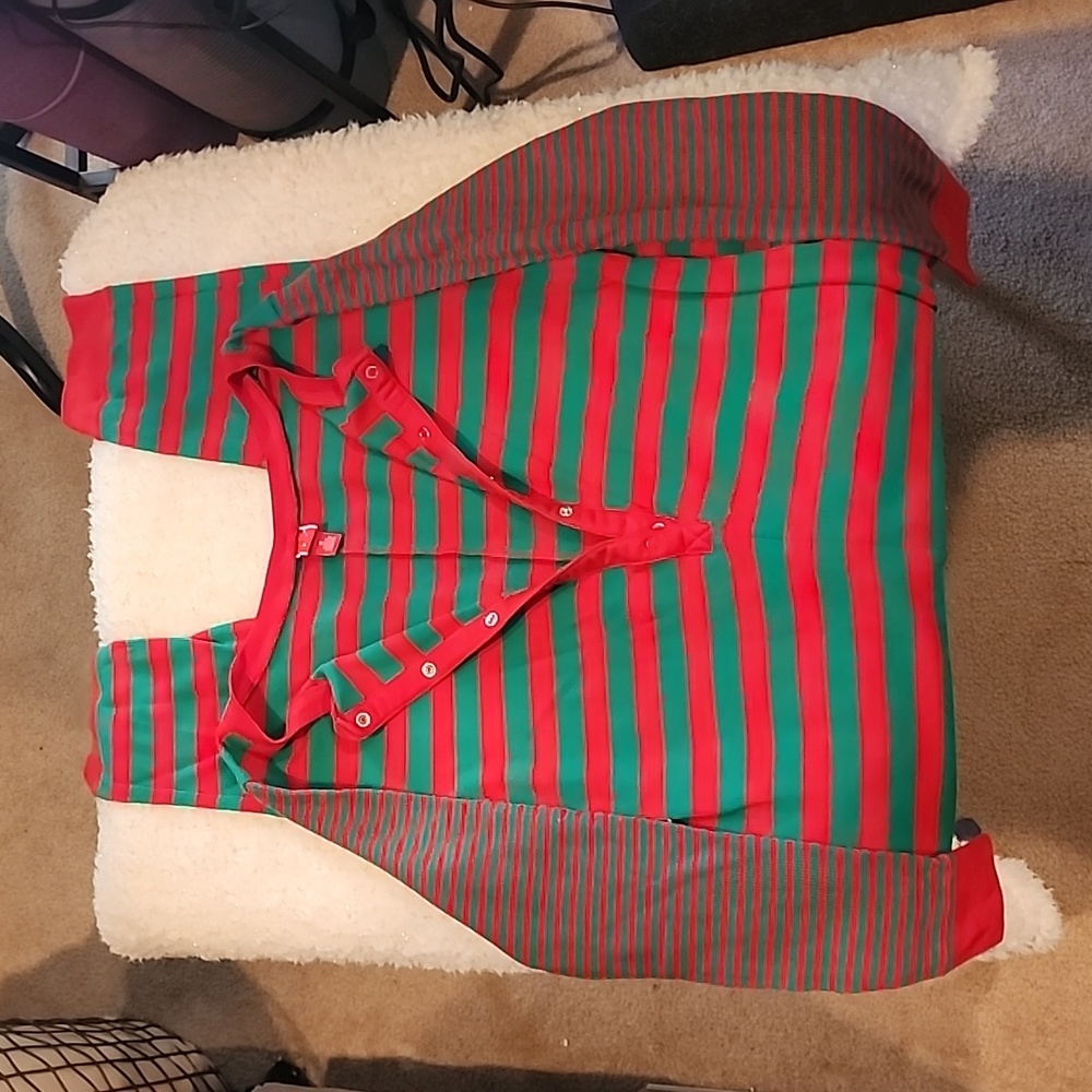 Adult onsie Christmas Jammies - Picture 2 of 3
